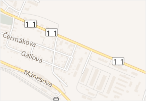 Morávkova v obci Kostelec nad Orlicí - mapa ulice
