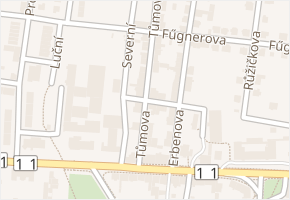 Na Spojce v obci Kostelec nad Orlicí - mapa ulice