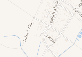 Okrouhlá v obci Kozmice - mapa ulice