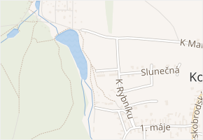 K Rybníku v obci Kozojedy - mapa ulice