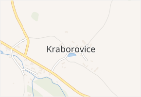 Kraborovice v obci Kraborovice - mapa části obce