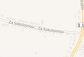 Za Sokolovnou v obci Kralice nad Oslavou - mapa ulice