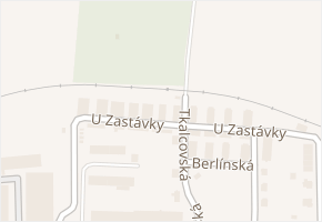 U Zastávky v obci Králíky - mapa ulice