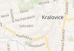 Dělnická v obci Kralovice - mapa ulice