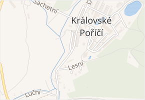 Dlouhá v obci Královské Poříčí - mapa ulice