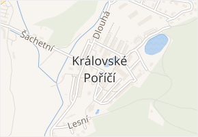 Královské Poříčí v obci Královské Poříčí - mapa části obce