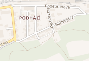 Bořivojova v obci Kralupy nad Vltavou - mapa ulice