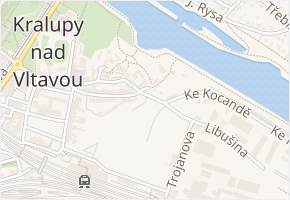Jateční v obci Kralupy nad Vltavou - mapa ulice
