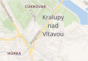 Josefa Spitze v obci Kralupy nad Vltavou - mapa ulice