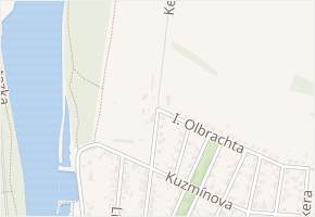 Ke Koupališti v obci Kralupy nad Vltavou - mapa ulice