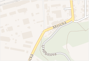 Minická v obci Kralupy nad Vltavou - mapa ulice
