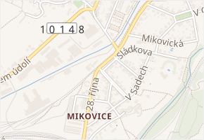 Mlýnská v obci Kralupy nad Vltavou - mapa ulice