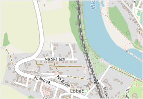 Nad Vodou v obci Kralupy nad Vltavou - mapa ulice