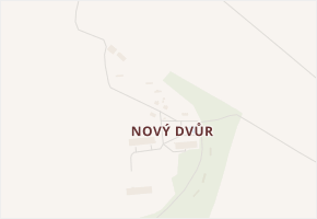 Nový Dvůr v obci Kralupy nad Vltavou - mapa ulice