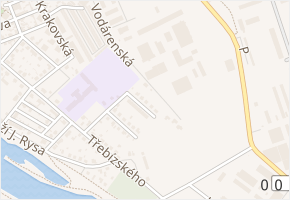Okrajová v obci Kralupy nad Vltavou - mapa ulice