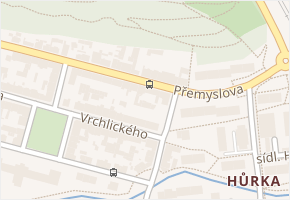 Přemyslova v obci Kralupy nad Vltavou - mapa ulice