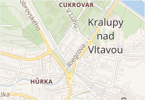 Smetanova v obci Kralupy nad Vltavou - mapa ulice