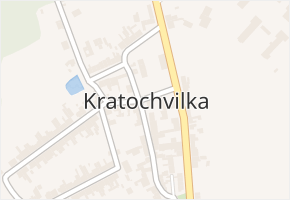 Kratochvilka v obci Kratochvilka - mapa části obce