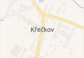 Křečkov v obci Křečkov - mapa části obce