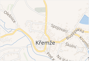 Netolická v obci Křemže - mapa ulice