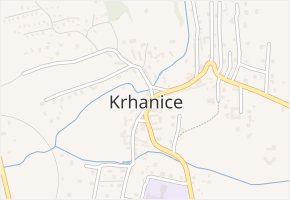 Budovatelská v obci Krhanice - mapa ulice