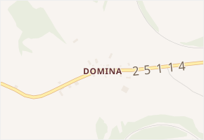 Domina v obci Křimov - mapa části obce