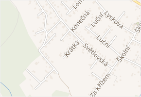 Krátká v obci Krmelín - mapa ulice
