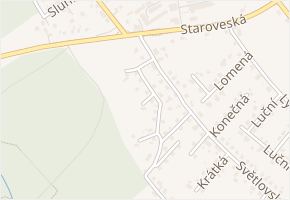 Na Zátiší v obci Krmelín - mapa ulice
