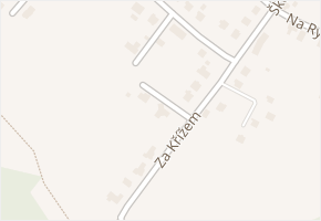 Za Křížem v obci Krmelín - mapa ulice