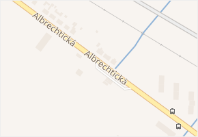Albrechtická v obci Krnov - mapa ulice