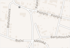 Cvilínská v obci Krnov - mapa ulice