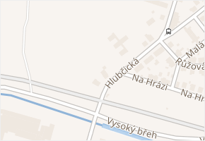 Hlubčická v obci Krnov - mapa ulice