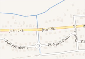 Ježnická v obci Krnov - mapa ulice