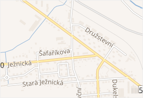Kollárova v obci Krnov - mapa ulice
