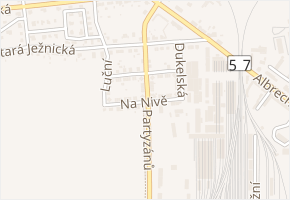 Na Nivě v obci Krnov - mapa ulice