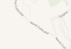 Nová Cvilínská v obci Krnov - mapa ulice