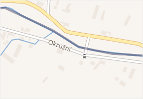 Okružní v obci Krnov - mapa ulice