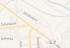 Sadová v obci Krnov - mapa ulice