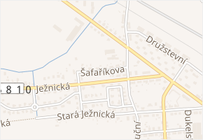 Šafaříkova v obci Krnov - mapa ulice