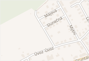 Stratilova v obci Krnov - mapa ulice
