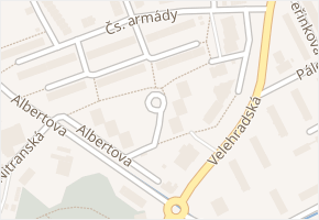 17. listopadu v obci Kroměříž - mapa ulice