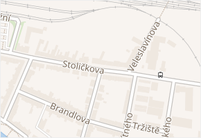 Bartošova v obci Kroměříž - mapa ulice