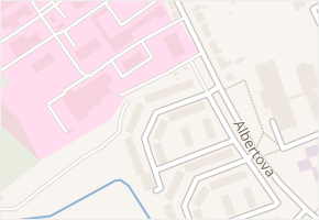 Francouzská v obci Kroměříž - mapa ulice