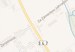 Kojetínská v obci Kroměříž - mapa ulice