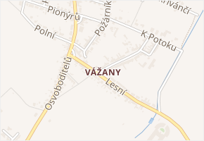 Luční v obci Kroměříž - mapa ulice
