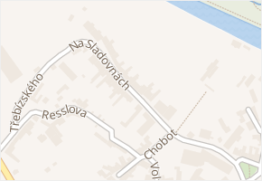 Na Sladovnách v obci Kroměříž - mapa ulice