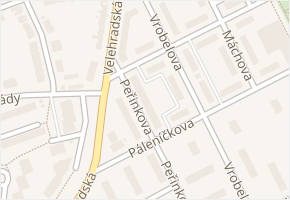 Peřinkova v obci Kroměříž - mapa ulice
