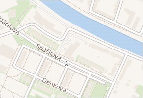 Spáčilova v obci Kroměříž - mapa ulice