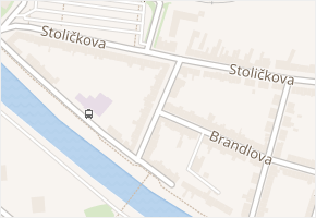 Tomkova v obci Kroměříž - mapa ulice