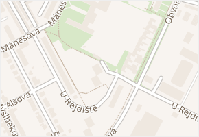 U Rejdiště v obci Kroměříž - mapa ulice